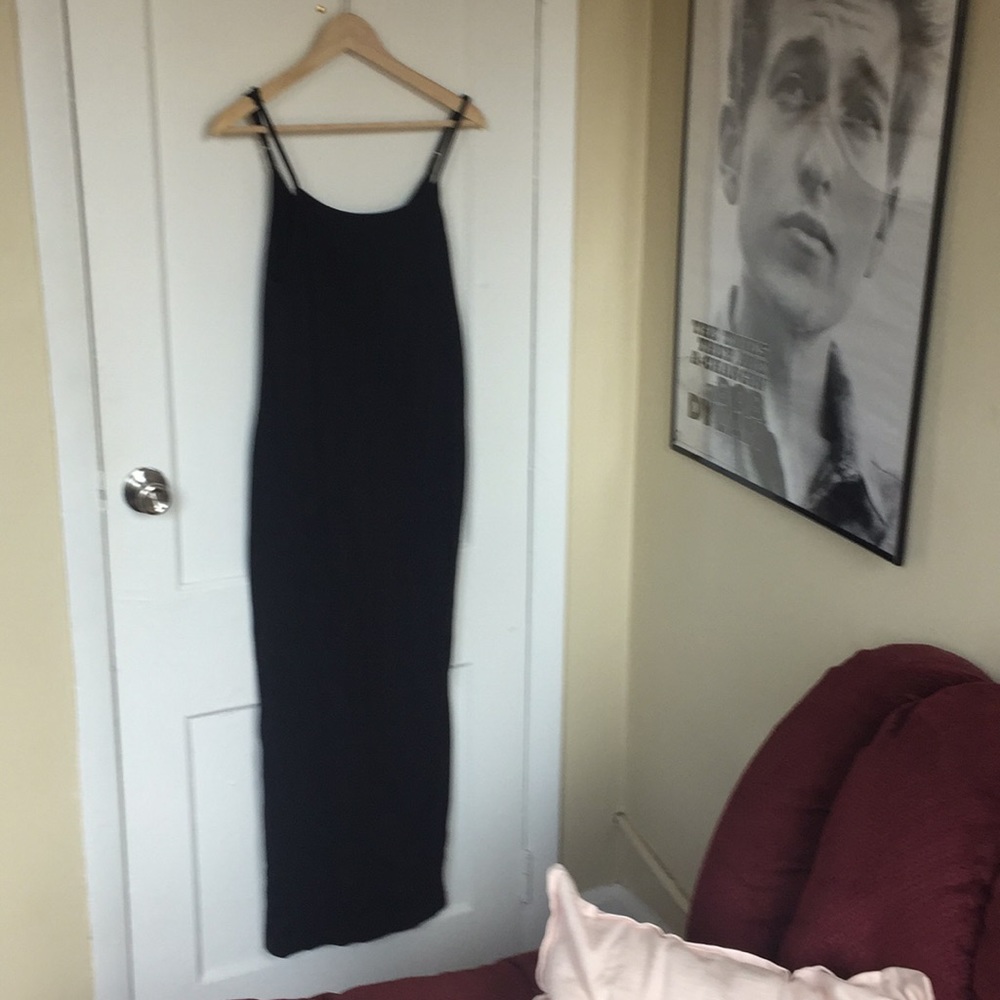AMERICAN APPAREL Black Maxi Dress